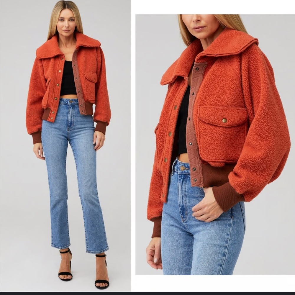 Free people fleece jacket